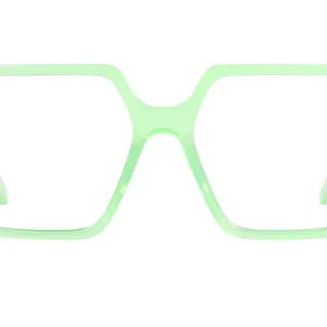 HEDDA transp light green Reading Glasses. Wow see the price!