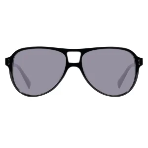 S-RENZO solid black Sunglasses NEW