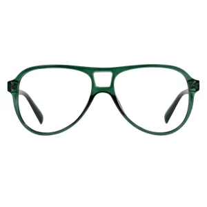 ELLIOT transp bottle green Reading Glasses NEW SS26