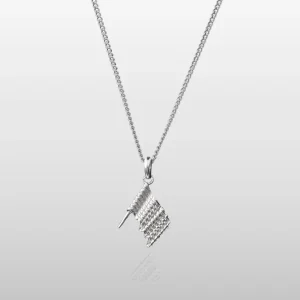 Chequered Flag (Silver)