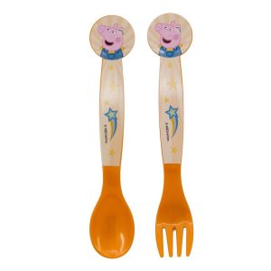 2-pack Bestick Peppa Pig