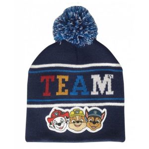 ”Team” Mössa med PomPom (Barn) Paw Patrol