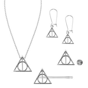 Deathly Hallows Smyckes-set (4st) – Harry Potter