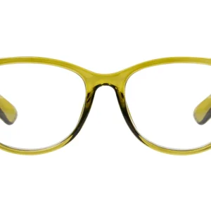 AGATA Transp. Green Reading Glasses SALE few in stock