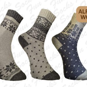 Alpaka strumpor dam 3 par