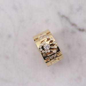 Rolex ring med diamanter