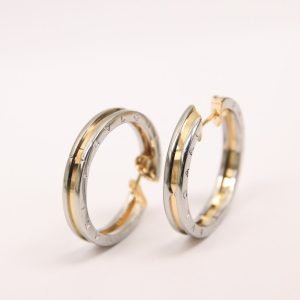 Bvlgari Tondo Hänge med Halsband Vitguld | Gulguld | Stål (kopia)