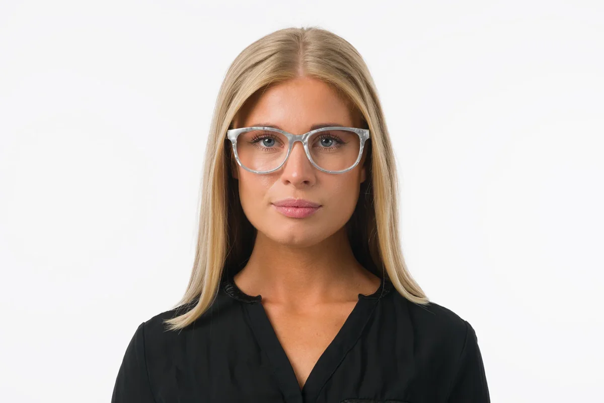 JANNIKE Marble Grey Reading Glasses SALE only 16 pcs in stock! - Bild 4