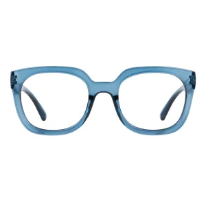 MARIELLA transp blue Reading Glasses. POPULAR