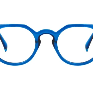 RICH transp blue Reading Glasses NEW