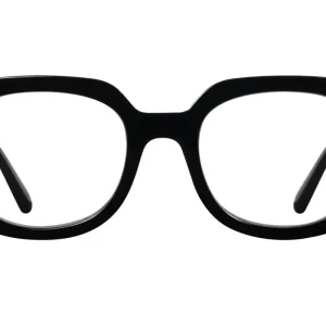 ABL-UNNI solid black Blue light, terminal Reading Glasses. Also without Lens power!