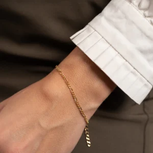 UMA SMALL FIGARO GOLDEN BRACELET
