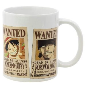 ”Wanted” Posters Mugg (325ml) One Piece