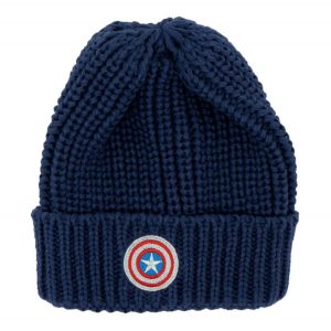 Captain America Stickad Mössa Blå Marvel