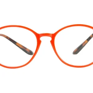 ADAM solid orange brown Reading Glasses SALE