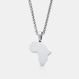 Africa Pendant (Silver)