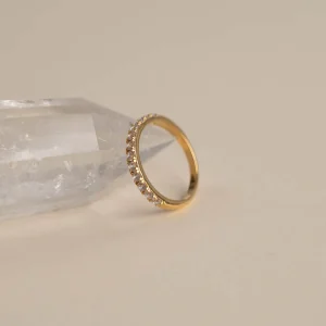 ALICE CRYSTAL GOLDEN RING