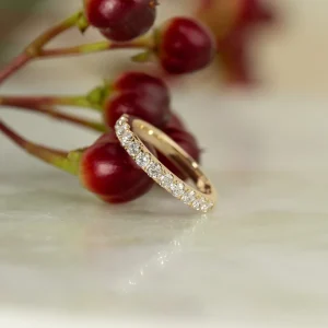 ALLIANCE LAB-DIAMOND RING - 0.7ct - YG