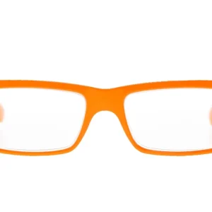 AUGUST solid orange Reading Glasses