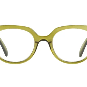 BITTE Transp. Olive Reading Glasses DISCOUNT