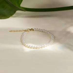 BLAKE PEARL GOLDEN BRACELET