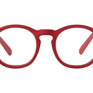 CEASAR d red rubber Reading Glasses SALE only 1 pcs in stock