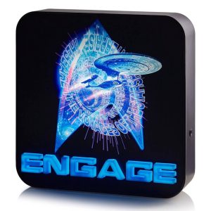 ”Engage” Bordslampa / Vägglampa 3D – Star Trek