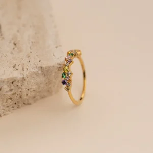 CLAIR RAINBOW GOLDEN RING