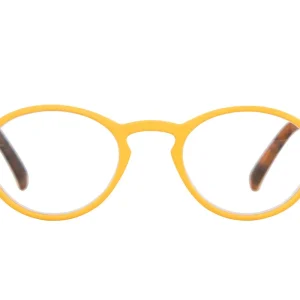 COPPER Yellow rubber Reading Glasses. POPULÄR !