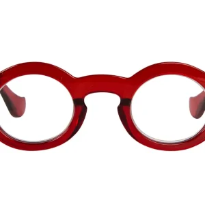 ERNST Transp. dark red Reading Glasses RABATT! Få kvar i lager.
