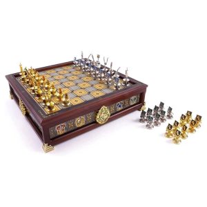 Quidditch Guld- och Silverpläterat Schackspel Harry Potter