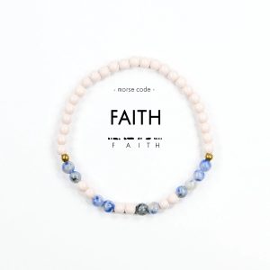 Armband, morsekod – FAITH