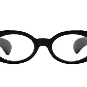 FIONA Solid black Reading Glasses. Magic Vintagemodel- trend just now