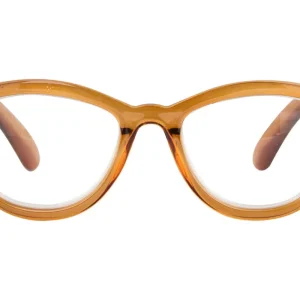 FLORA Transp. D Yellow Reading Glasses
