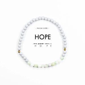 Armband, morsekod – HOPE