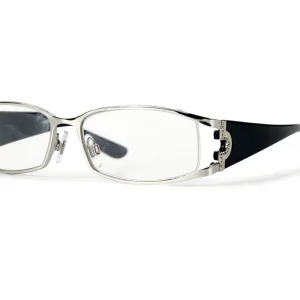 HOPE black w metal front Reading Glasses