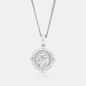 Iced St Christopher (Silver)