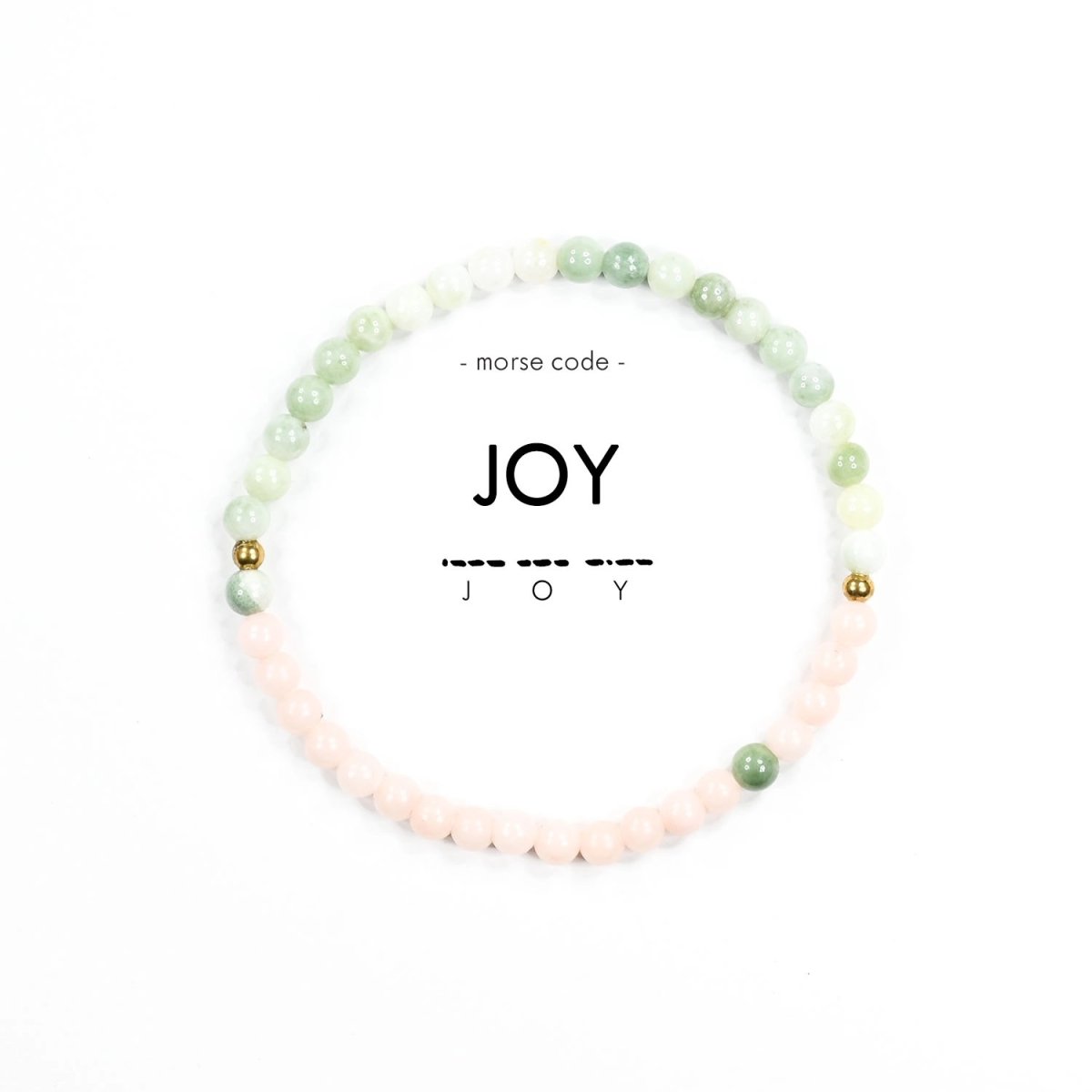 Armband, morsekod – JOY - Bild 2