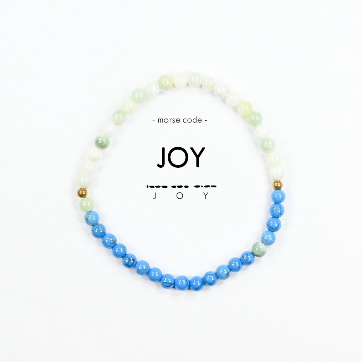 Armband, morsekod – JOY - Bild 4