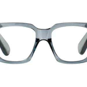 NELLY grey transp Reading Glasses. Few in stock