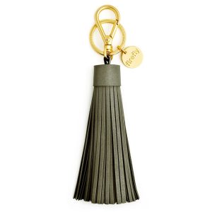 Soft Tassel Reflector – Olivgrön