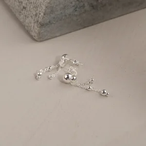 PALOMA SILVER DROP EARRING