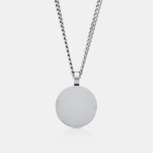 Round Totem Pendant (Silver)