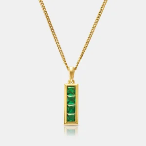Emerald Stone Totem (Gold)