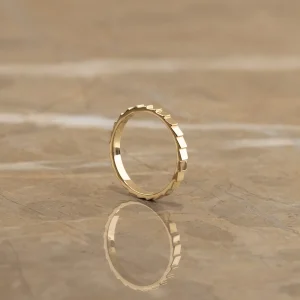 AXELLE SOLID GOLD RING